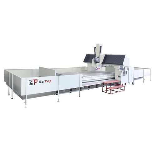 Rectifieuse plane - ETLD series - ESTOPCNC - pour pièce de grande dimension / à colonne / avec plateau magnétique