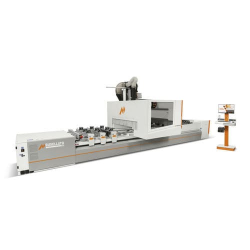 Centre d'usinage CNC 3 axes - JET MASTER T - Casadei-Busellato - 4 axes / 5 axes / vertical