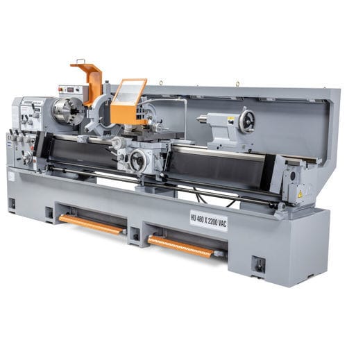 Tour conventionnel - HU 480x2200 VAC Topline DRO - Huvema B.V. - pour métal / de précision
