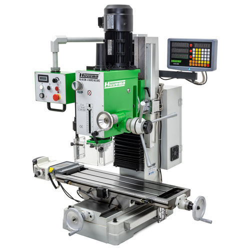 Perceuse-fraiseuse verticale - HU 45 DM-4 VARIO NG DRO X-FEED - Huvema B.V. - à vitesse variable / taraudage