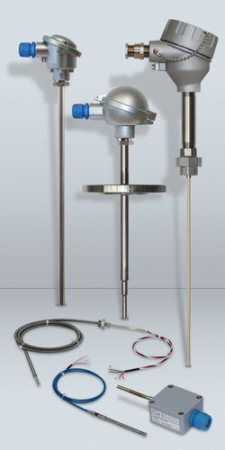 Capteur de température RTD - GÜNTHER GmbH Temperaturmesstechnik - à thermocouple / fileté / fils nus
