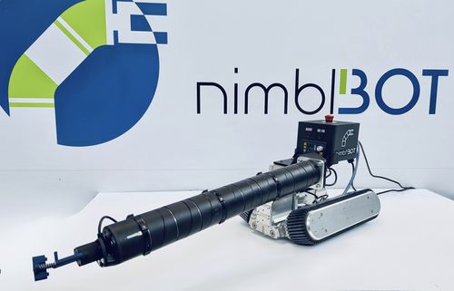 Robot d'inspection à chenilles - NB-60 Companion REDUX - Nimbl'bot