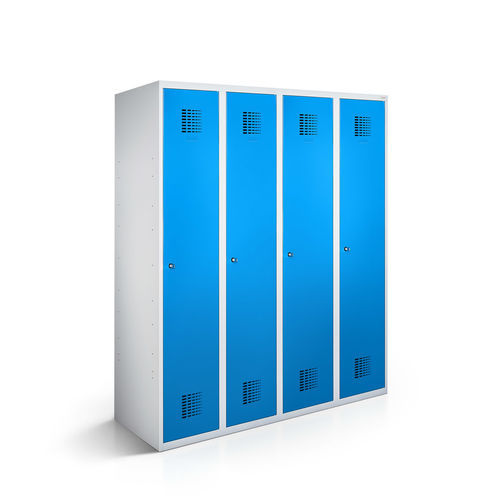 Armoire vestiaire pour entreprise - 1110-040100-1201112 - LOCKEEL s.à r.l. - pour industrie propre / pour vêtements de travail / professionnelle