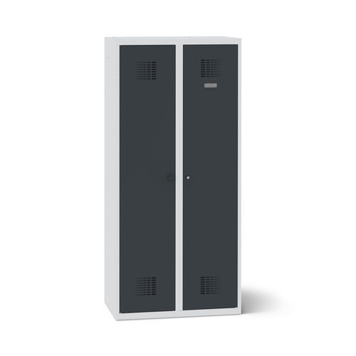 Armoire vestiaire à usage industriel - 1140-020120-0601112 - LOCKEEL s.à r.l. - pour industrie propre / pour vêtements de travail / de sécurité