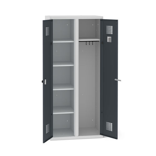 Armoire vestiaire pour industrie propre - 1140-020121-0801112 - LOCKEEL s.à r.l. - pour vêtements de travail / professionnelle / manuelle