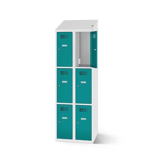 Casier pour bureau - 2180-020300-0601112 - LOCKEEL s.à r.l. - ventilé / multiple