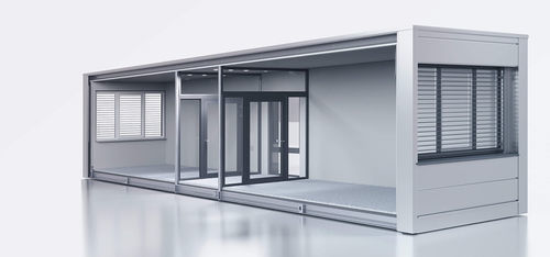 Cabane de chantier pour salle de classe - ModuLine® - KLEUSBERG - pour bureaux / modulaire / acoustique