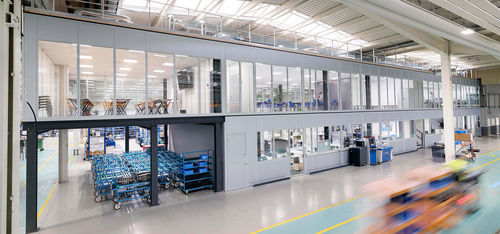 Système room-in-room acoustique - Systemraum TRENDLINE - KLEUSBERG - sur mesure / avec rangement intégré / modulable