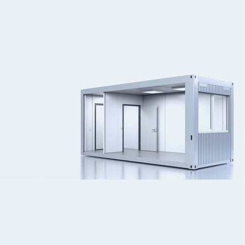 Cabane de chantier de stockage - Mietsystem SOLID - KLEUSBERG - pour bureaux / pour sanitaire / préfabriquée