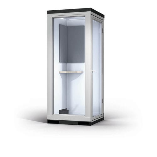 Système room-in-room pour 1 personne - CoWoCube® - KLEUSBERG - avec éclairage intégré / pour 2 personnes / acoustique
