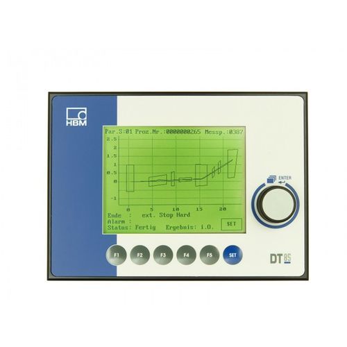 Unité de contrôle réseau - HBM DT85 - MT-Solutions GmbH - avec affichage / de visualisation de données de process et de fabrication / programmable