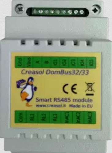 Module E/S analogique - DomBus32 - Creasol - numérique / série / RS-485