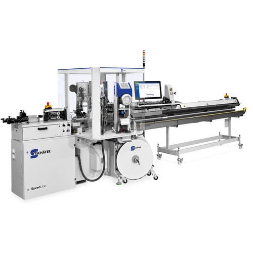 Système d'automatisation pour fils - SpeedLine 22 ADVANCED - Schäfer Group - pour l'automobile / assemblage / sertissage