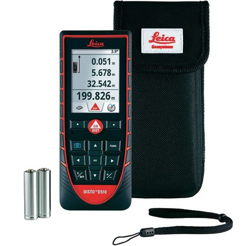Télémètre laser - D510 - DRC SRL.it - portable / numérique / avec afficheur LCD