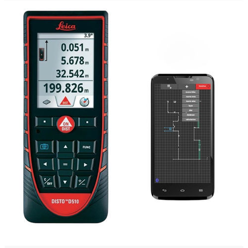 Télémètre laser - D510 - DRC SRL.it - portable / avec afficheur LCD / avec mesure indirecte