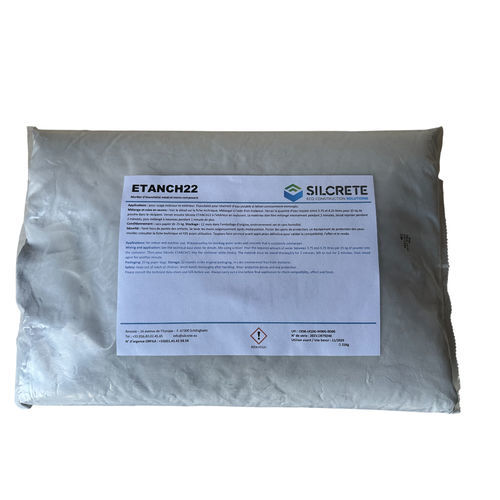 Produit d'étanchéité au silicate de sodium - ETANCH 22 - Silcrete - monocomposant / pour sol / d'intérieur/d'extérieur