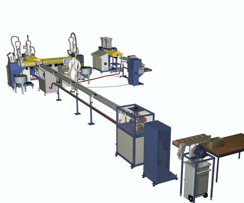 Ligne d'extrusion avec refroidissement à eau - SCAMEX - double vis / sur mesure / de granulation