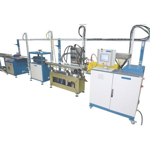 Extrudeuse monovis - SCAMEX - de tubes / avec pompe à vide