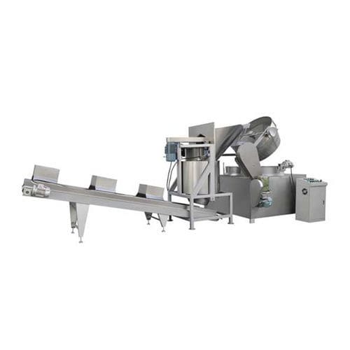 Ligne de friture pour craquelins - Jinan Arrow Machinery Co., Ltd. - pour snacks / pour viande / pour poisson
