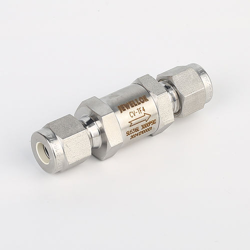 Clapet anti-retour à double battant - JCV1 - Jewellok - pour gaz / à souder / pour applications de haute pureté