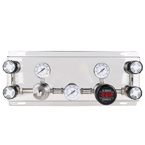 Manifold 2 voies - JW-300 - Jewellok - en acier inoxydable 316L / pour gaz / auto-cascade