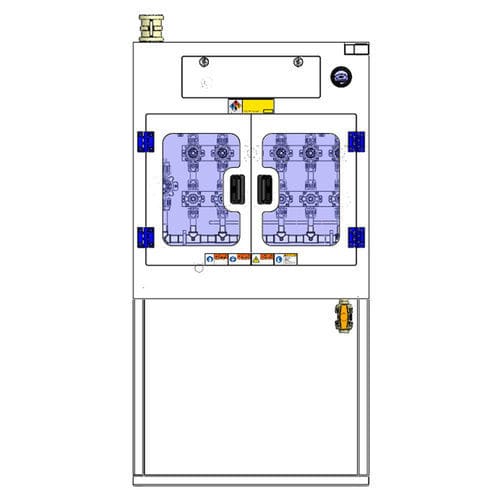 Armoire au sol - JW series - Jewellok - pour gaz