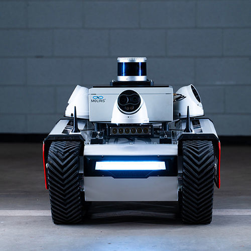 Plateforme robotique mobile pour l'agriculture - MOLIRIS - Info Solution - électrique / alimentée par batterie / d'extérieur