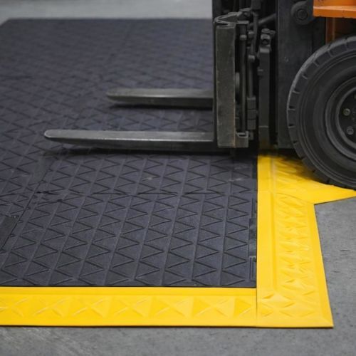Dalle de sol en polychlorure de vinyle - H7T4646CDBL - Rebourne - en plastique recyclé / antidérapante / résistante à l'huile