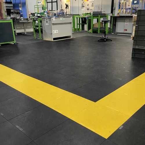 Tapis antifatigue - H6T4646STBL - Rebourne - antidérapant / de travail / modulaire