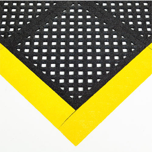 Dalle de sol PVC - H4 series - Rebourne - en plastique recyclé / en oxyde d'aluminium / antidérapante