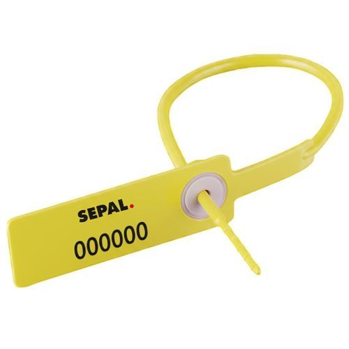 Scellé de sécurité en copolymère de polypropylène (CPP) - AIRSEAL - Sepal - pour caisses / pour l'industrie du transport / pour sac