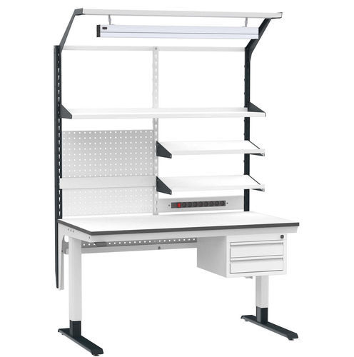 Poste de travail industriel - Velar Flex - Forison - pour assemblage / pour atelier / ESD