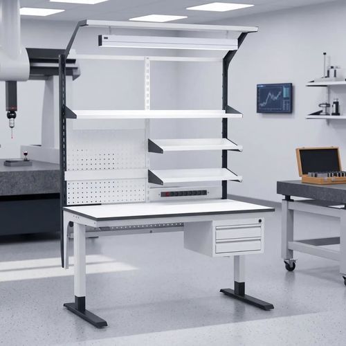 Poste de travail pour assemblage - Velar Flex Electric  - Forison - pour laboratoire / industriel / pour salle de contrôle