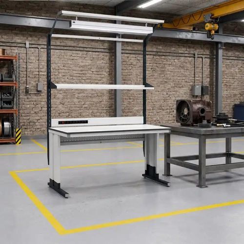 Établi en acier - Summit Max - Forison - pour assemblage / pour atelier / industriel