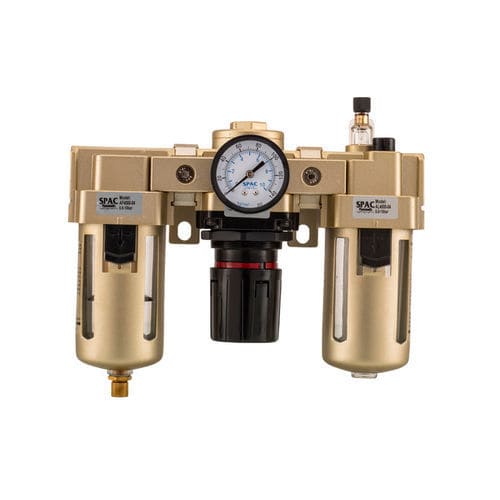 Filtre régulateur à air - AW series - SPAC Pneumatic - à air comprimé / pour compresseur / à raccord à vis