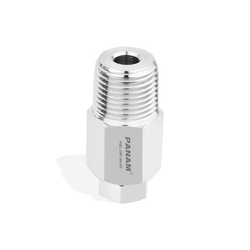 Raccord pneumatique - PFC series - Panam Valve - hydraulique / fileté / à tube évasé