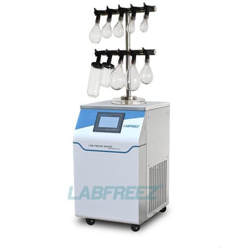 Lyophilisateur de laboratoire - FD-12-FT - Labfreez Instruments Group Co., Ltd - pour l'industrie agroalimentaire / avec chauffage électrique / en inox