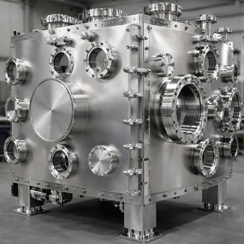 Chambre à vide pour vide ultra poussé - MTVacuum - en acier inoxydable
