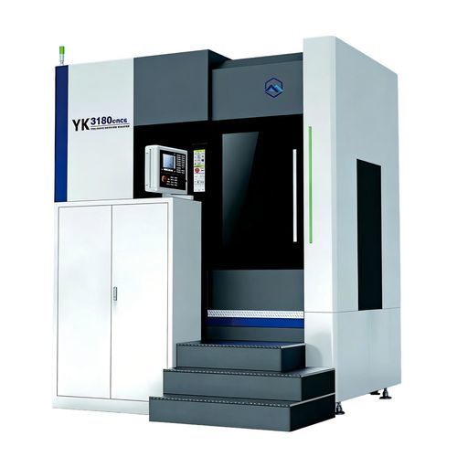 Machine à fraiser les engrenages CNC - YK series - Meijin Machinery Equipment (Dalian) Co., Ltd. - verticale / pour pièces à grand diamètre
