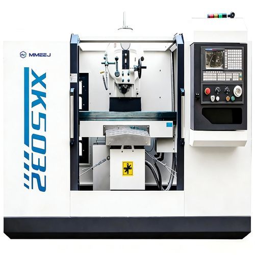 Fraiseuse CNC 3 axes - XK50 series - Meijin Machinery Equipment (Dalian) Co., Ltd. - verticale / avec table rotative