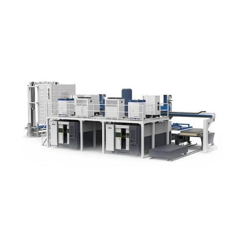 Magasin automatique pour tôle - ASR series - QLTEK - pour plaques / à grande vitesse / de récupération automatique AS/RS