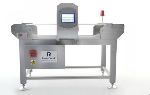 Détecteur de métaux à tunnel - MD400 - RheinDetekt - pour machine d'emballage / pour convoyeur / haute performance