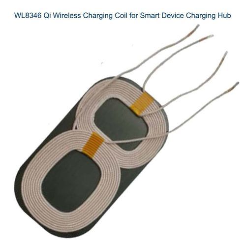 Bobine électromagnétique - WL8346 - Weilong Intelligent Technology (Dongguan) Co., Ltd. - de puissance / double / alimentée sans fil