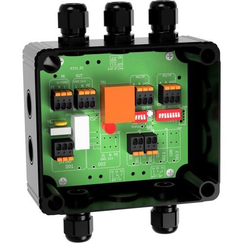 Module relais électromécanique - FBB-2DI1DO-R.230 - Romutec Steuer- u. Regelsysteme GmbH - AC / de commutation / numérique