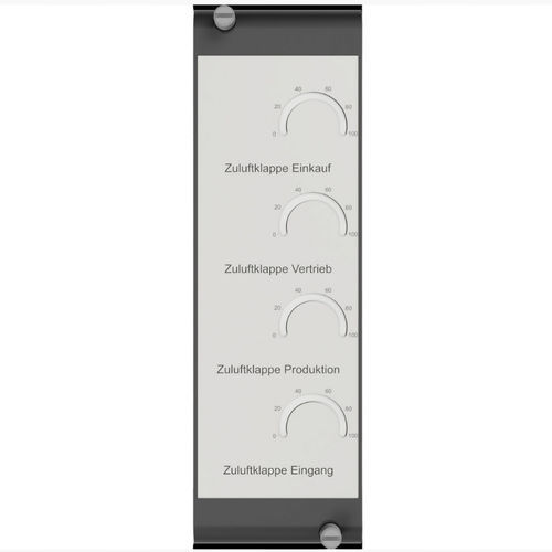 Indicateur de tension continue - RAB2020 - Romutec Steuer- u. Regelsysteme GmbH - de niveau de signal / analogique / pour montage sur panneau