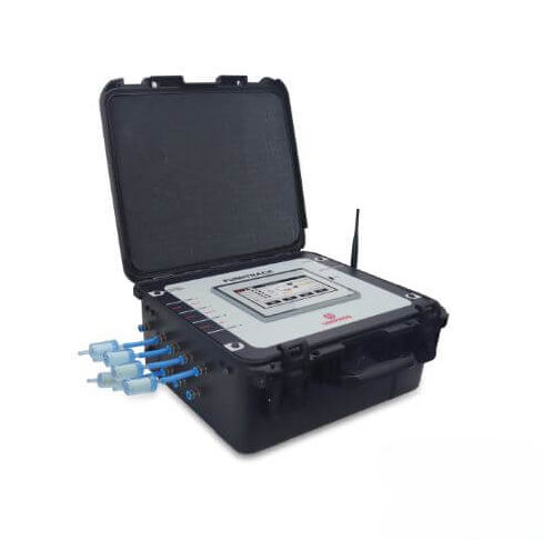 Moniteur TFT - FumiSpec SF-Hi - Uniphos Envirotronic Pvt. Ltd. - avec écran tactile / pour interface HMI / en coffret