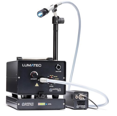 Source lumineuse à lampes - SUPERLITE S04 - U-Reach Data Solutions Inc. - jaune / blanche / bleue