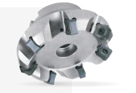 Fraise à surfacer - 810 series - ROL d.o.o. - indexable / angle 45° helix / arête de coupe