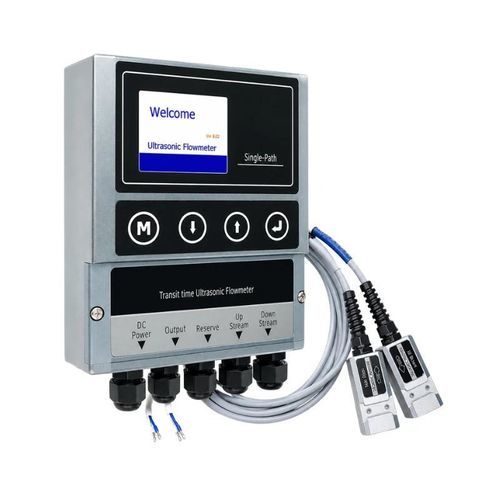 Débitmètre à ultrasons à temps de transit - BBUFM-F - Deep Minds Ultrasonic - volumique / pour eau / pour eaux usées