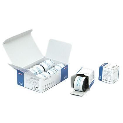 Ruban à transfert thermique blanc - S625-20-200 - CTK CORPORATION - bleu / noir / jaune